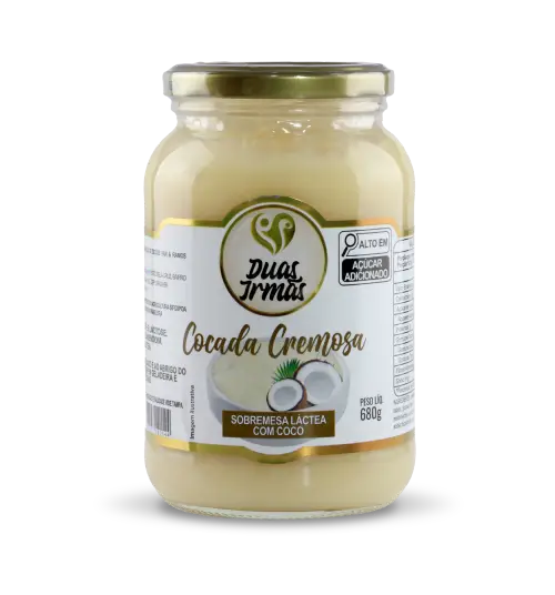 cocada cremosa marca doces duas irmãs